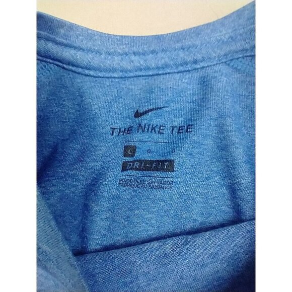 Nike Dri Fit Men’s T Shirt Athletic Baseball Diamond Sunflower Seeds L - Picture 4 of 6